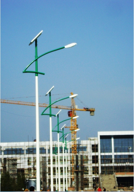 Solar street lights in Ningxia 2010 Solar street lights in Ningxia 2010